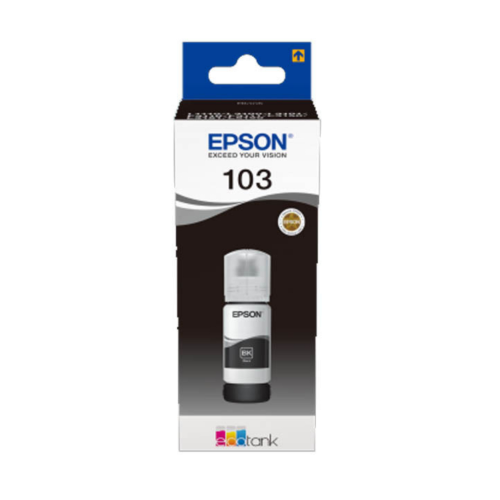 Epson 103 Black Ink 65ml for L3110/L3150 Series – C13T00S14A