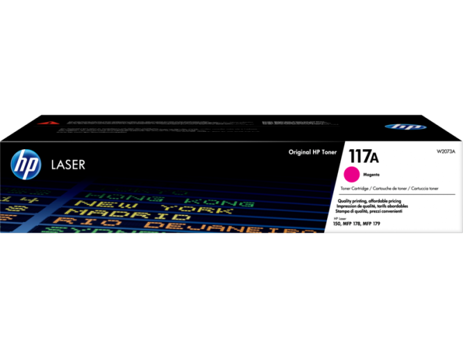 HP 117A Magenta original laser toner cartridge - W2073A